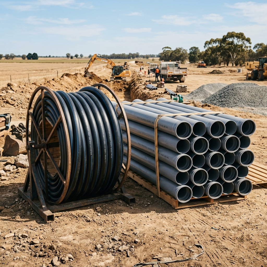 HDPE vs PVC Pipes