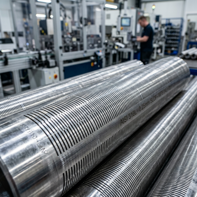 Slotted & Screen Pipes